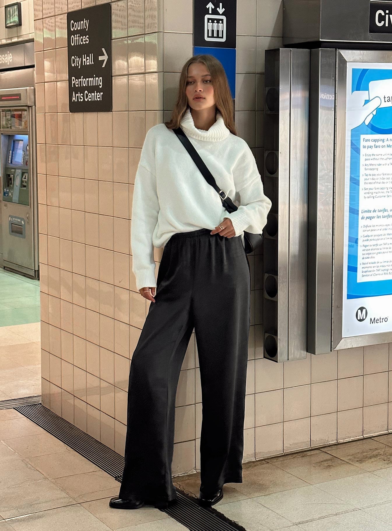Nixie Pants Black